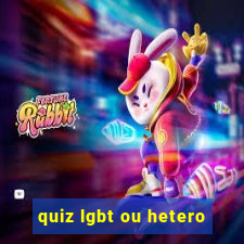 quiz lgbt ou hetero